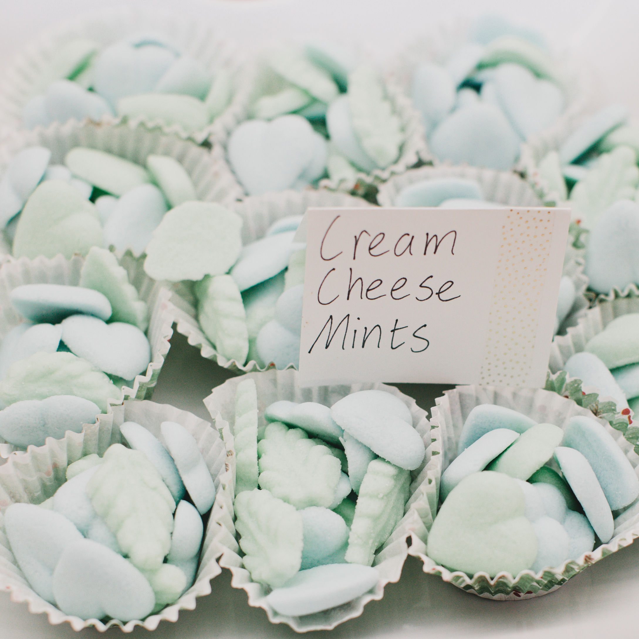 Cream Cheese Mints Confection Selection