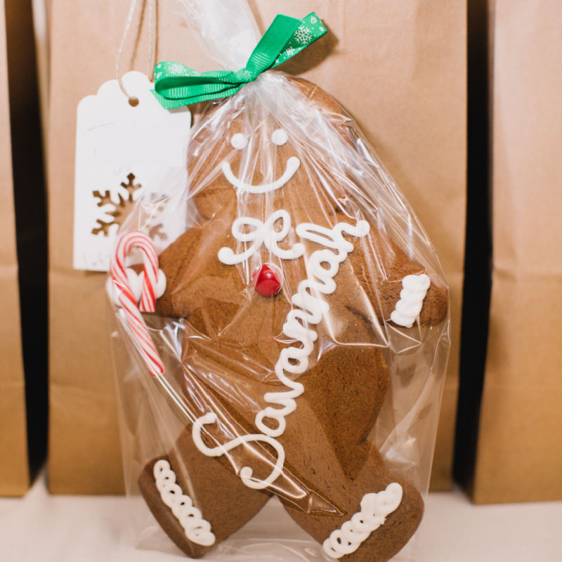 Giant Personalized Gingerbread Men